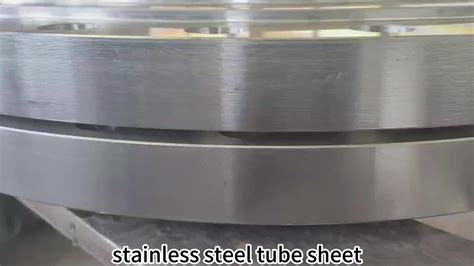 customized stainless steel tube sheet